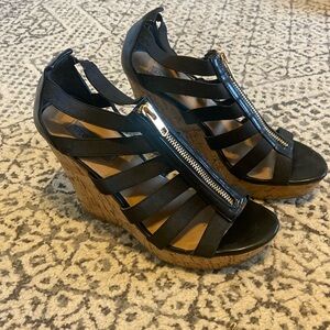 Steve madden wedge sandals 7.5